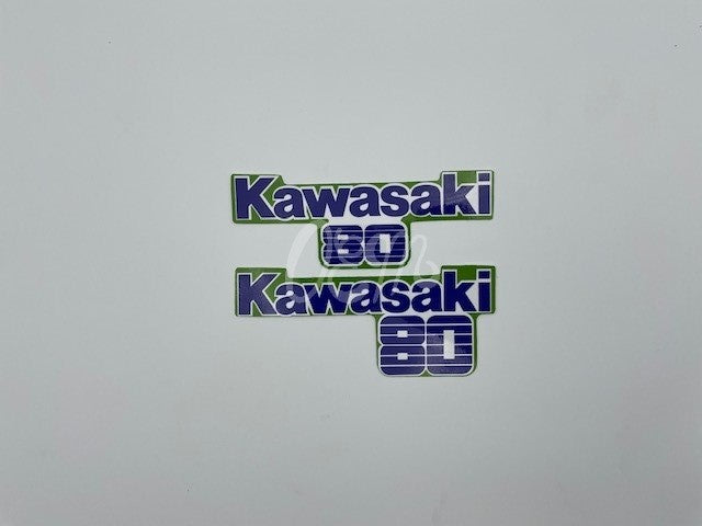 Kawasaki KX80 1987 Sticker Kit (2 PCS)