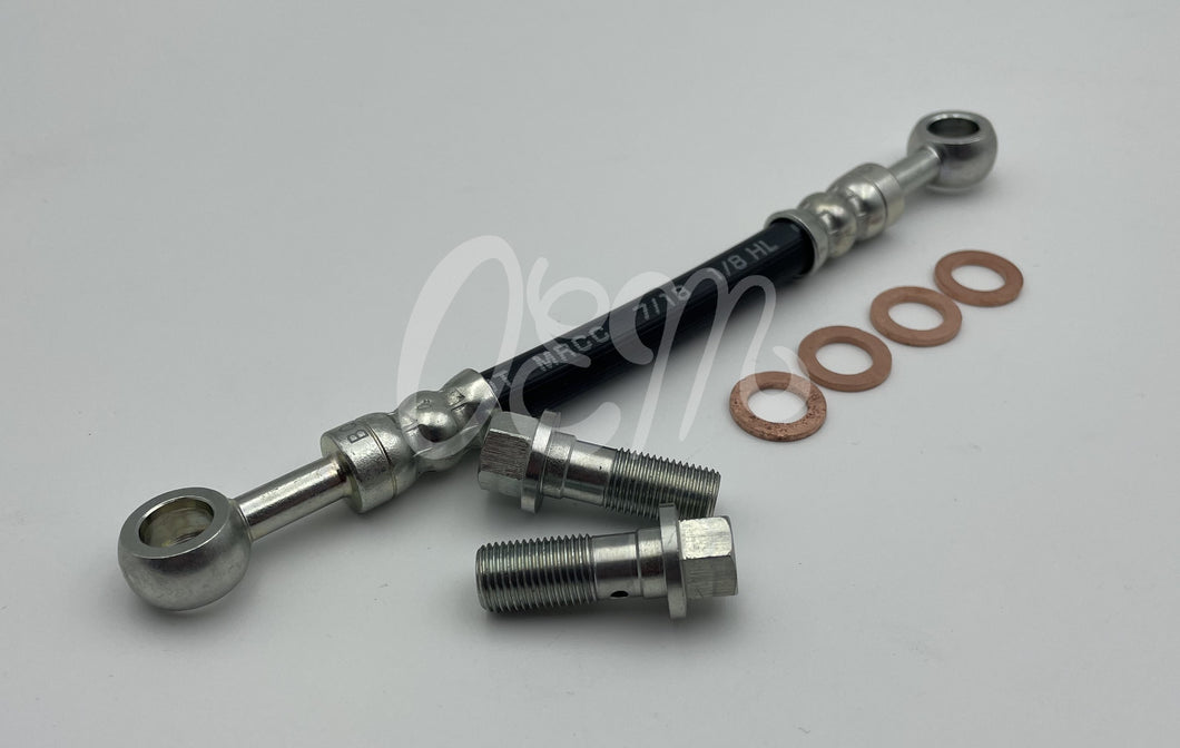 Kawasaki KX80 1986-1987 Shock Absorber Remote Reservoir Hose P/N 39093-1110
