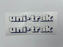 Load image into Gallery viewer, Kawasaki Swing Arm Stickers &quot;Uni-Trak&quot;
